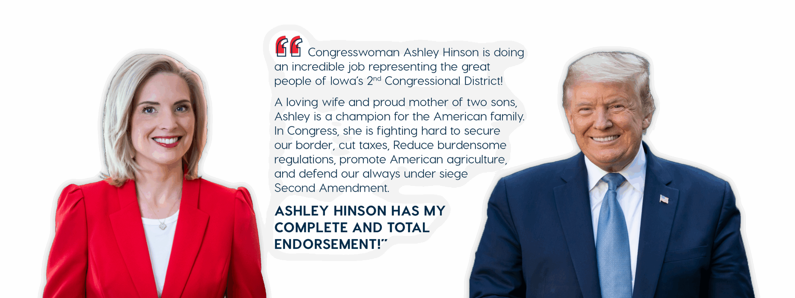 Hinson Trump Banner - NEW